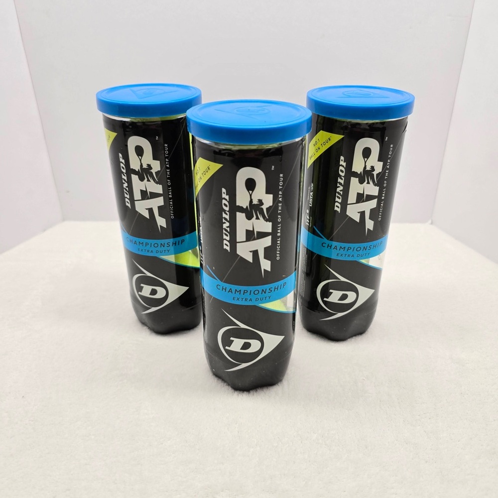 Dunlop ATP Championship Extra‎ Duty Tennis Balls 3 Cans